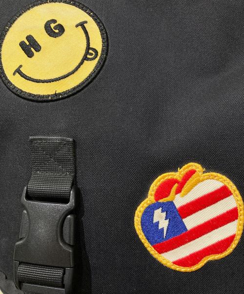 Hysteric Glamour（ヒステリックグラマー）Hysteric Glamour (ヒステリックグラマー) メッセンジャーバッグ ブラックの古着・服飾アイテム