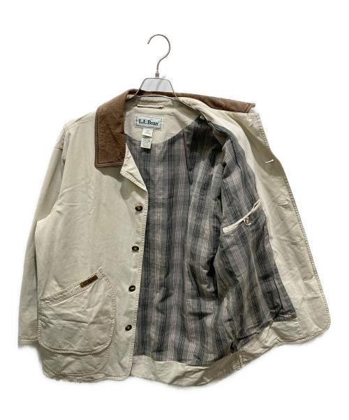 L.L.Bean（エルエルビーン）L.L.Bean (エルエルビーン) 切替ハンティングジャケット ベージュ サイズ:Mの古着・服飾アイテム