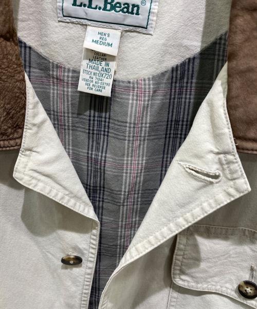 L.L.Bean（エルエルビーン）L.L.Bean (エルエルビーン) 切替ハンティングジャケット ベージュ サイズ:Mの古着・服飾アイテム