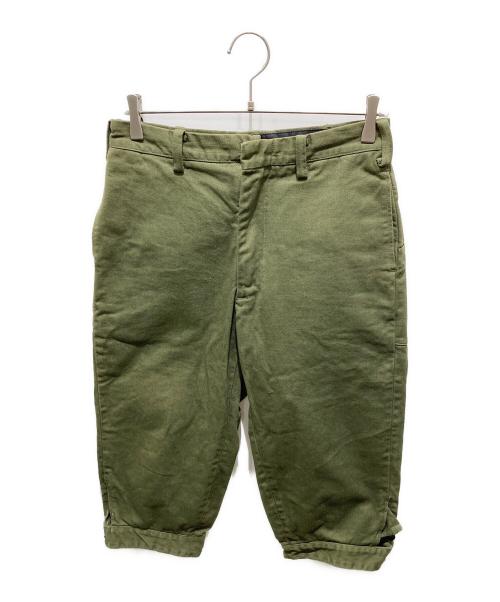 Quilp（クイルプ）Quilp (クイルプ) クロップドパンツ グリーン サイズ:Sの古着・服飾アイテム