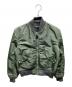 ALPHA（アルファ）の古着「L-2Bフライトジャケット」｜カーキ