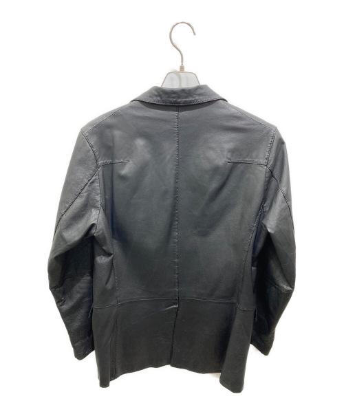 International Gallery（インターナショナルギャラリー）International Gallery (インターナショナルギャラリー) レザーレザージャケット ブラック サイズ:46の古着・服飾アイテム