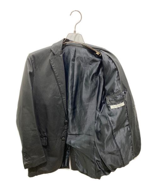 International Gallery（インターナショナルギャラリー）International Gallery (インターナショナルギャラリー) レザーレザージャケット ブラック サイズ:46の古着・服飾アイテム