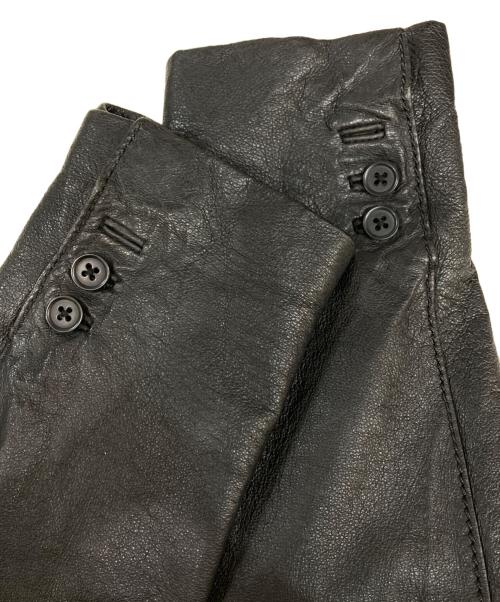 International Gallery（インターナショナルギャラリー）International Gallery (インターナショナルギャラリー) レザーレザージャケット ブラック サイズ:46の古着・服飾アイテム