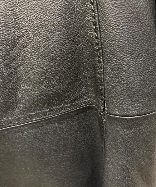 International Gallery（インターナショナルギャラリー）International Gallery (インターナショナルギャラリー) レザーレザージャケット ブラック サイズ:46の古着・服飾アイテム