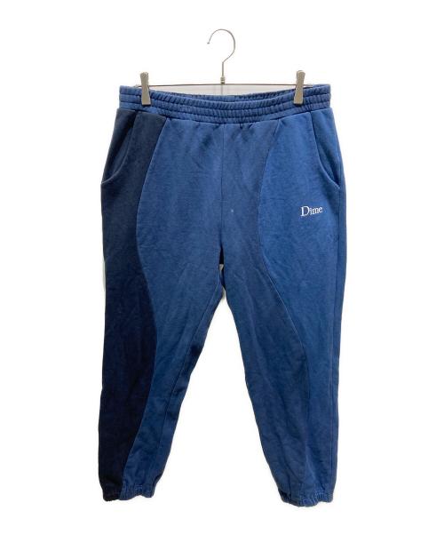 Dime（ダイム）Dime (ダイム) 切替スウェットパンツ ネイビー サイズ:Lの古着・服飾アイテム