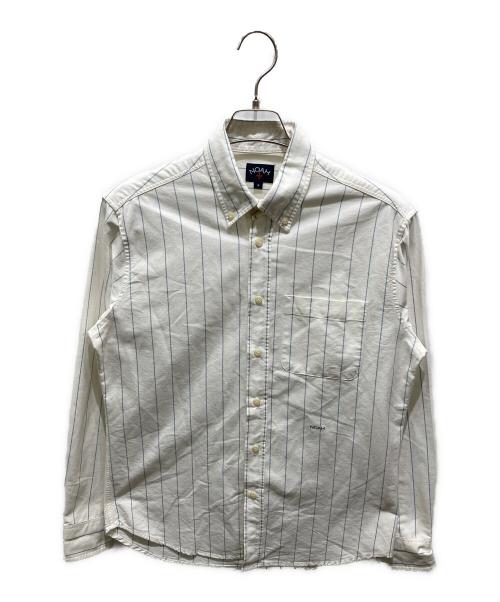 Noah（ノア）Noah (ノア) Oxford Pinstripe Shirt ホワイト サイズ:Sの古着・服飾アイテム