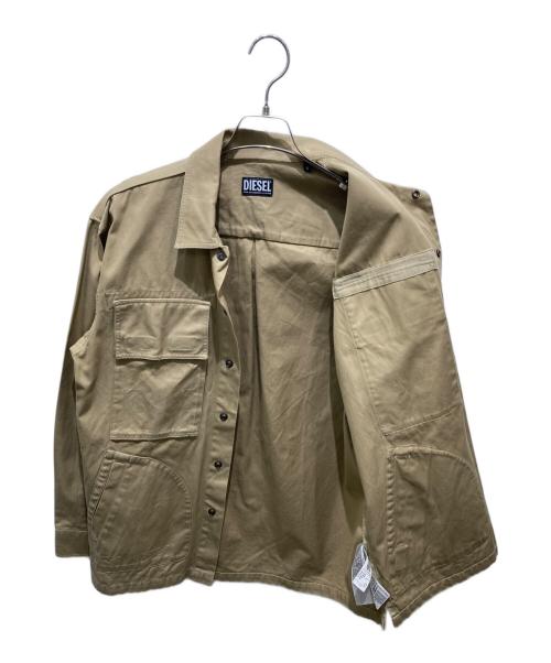 DIESEL（ディーゼル）DIESEL (ディーゼル) S-DERR OKCAFジャケット ブラウン サイズ:Sの古着・服飾アイテム