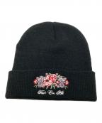 SUPREMEシュプリーム）の古着「center piece beanie」｜ブラック