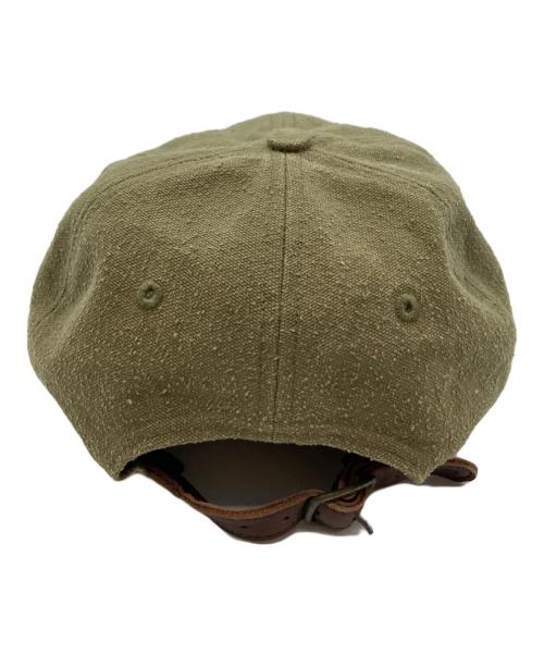 SUPREME（シュプリーム）SUPREME (シュプリーム) napped Canvas Classic Logo Cap カーキの古着・服飾アイテム