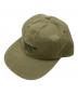 SUPREME（シュプリーム）の古着「napped Canvas Classic Logo Cap」｜カーキ
