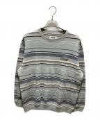 PALACEパレス）の古着「クルーネックニット」｜グレー
