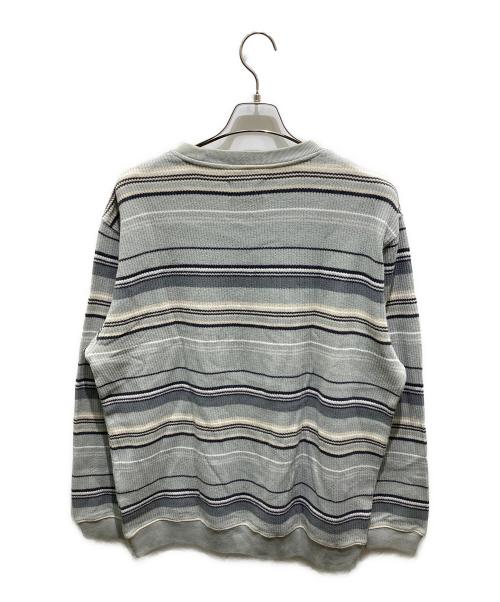 PALACE（パレス）PALACE (パレス) クルーネックニット グレー サイズ:Sの古着・服飾アイテム