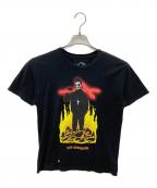Xoエックスオー）の古着「Starboy Fire graphic T-shirt」｜ブラック