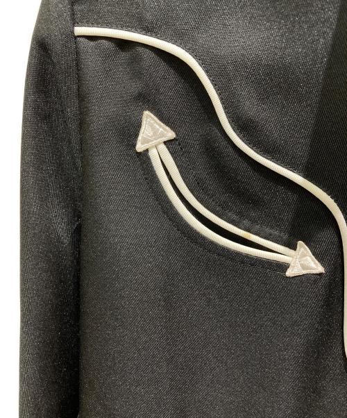 H BAR C（エイチバーシー）H BAR C (エイチバーシー) ウエスタンシャツ ブラック サイズ:Mの古着・服飾アイテム