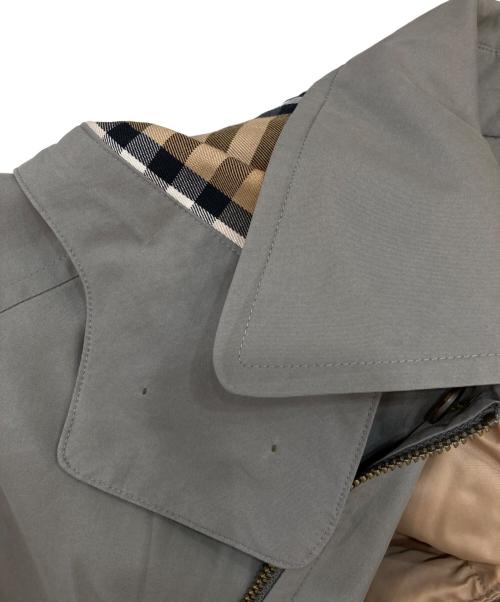 Burberry's（バーバリー）Burberry's (バーバリーズ) ダウンライナー付コート グレー サイズ:Lの古着・服飾アイテム