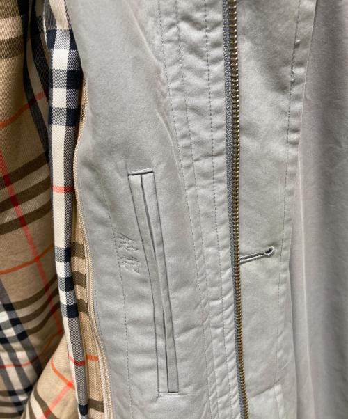 Burberry's（バーバリー）Burberry's (バーバリーズ) ダウンライナー付コート グレー サイズ:Lの古着・服飾アイテム