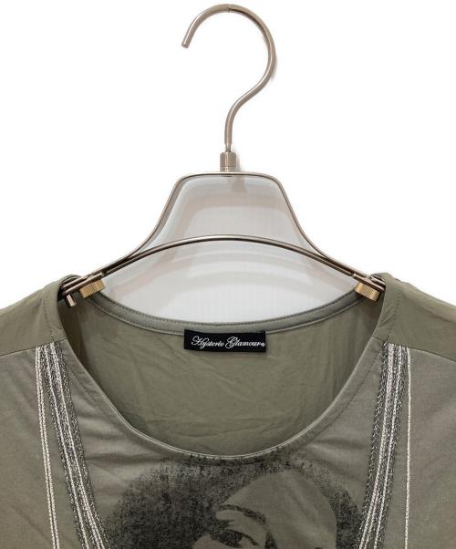 Hysteric Glamour（ヒステリックグラマー）Hysteric Glamour (ヒステリックグラマー) ノースリーブカットソー オリーブ サイズ:FREEの古着・服飾アイテム
