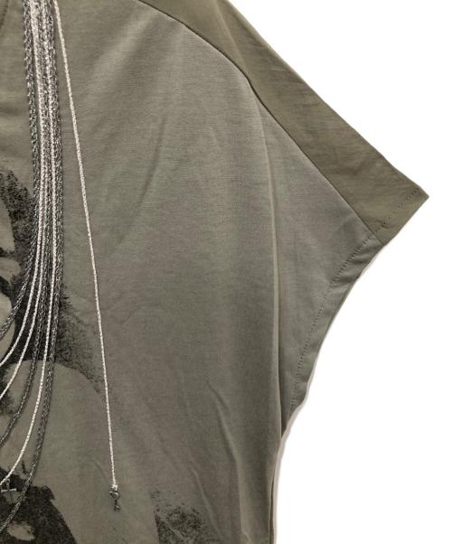 Hysteric Glamour（ヒステリックグラマー）Hysteric Glamour (ヒステリックグラマー) ノースリーブカットソー オリーブ サイズ:FREEの古着・服飾アイテム