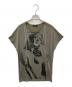 Hysteric Glamour（ヒステリックグラマー）の古着「ノースリーブカットソー」｜オリーブ