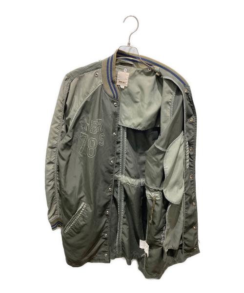 DIESEL（ディーゼル）DIESEL (ディーゼル) ブルゾンコート グリーン サイズ:Lの古着・服飾アイテム