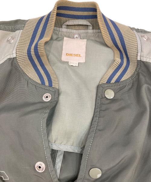 DIESEL（ディーゼル）DIESEL (ディーゼル) ブルゾンコート グリーン サイズ:Lの古着・服飾アイテム