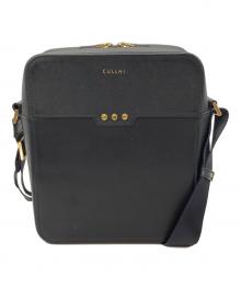 CULLNI（クルニ）の古着「Square leather shoulder bag」｜ブラック