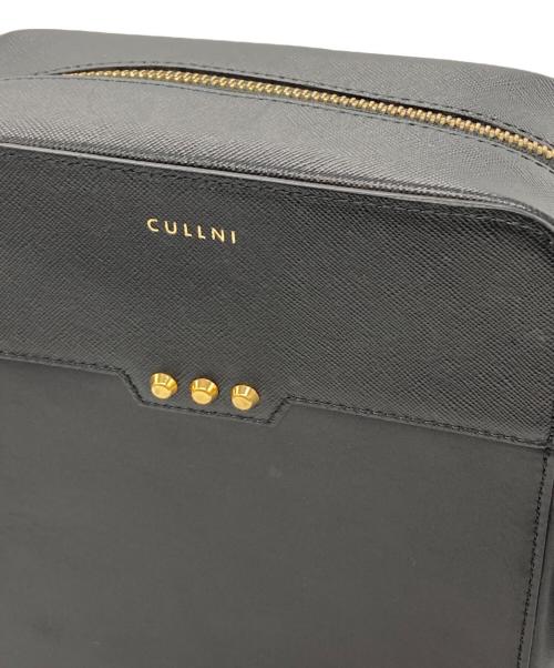 CULLNI（クルニ）CULLNI (クルニ) Square leather shoulder bag ブラックの古着・服飾アイテム