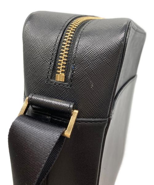 CULLNI（クルニ）CULLNI (クルニ) Square leather shoulder bag ブラックの古着・服飾アイテム