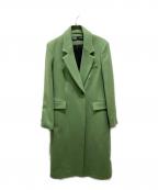 ZARAザラ）の古着「マンテコチェスターコート」｜グリーン