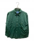 PENDLETONペンドルトン）の古着「長袖シャツ」｜グリーン