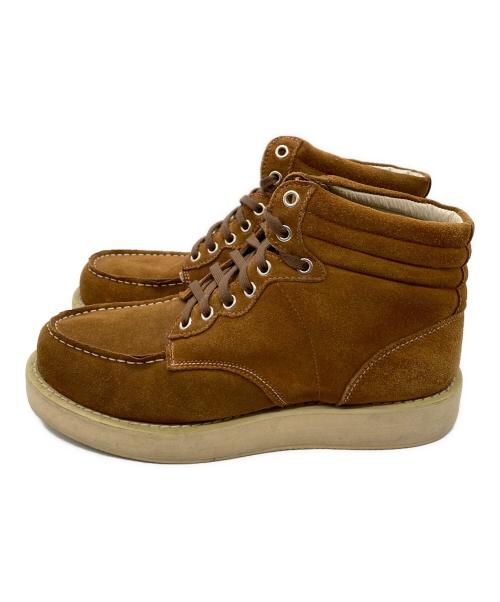 GANRYU（ガンリュウ）GANRYU (ガンリュウ) ハイカットスニーカー ブラウン サイズ:記載無しの為実寸参照の古着・服飾アイテム