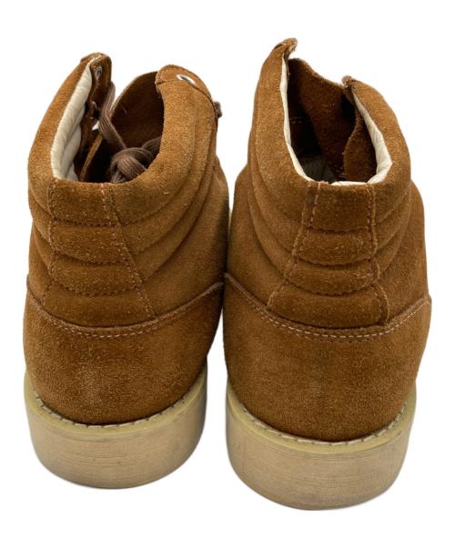 GANRYU（ガンリュウ）GANRYU (ガンリュウ) ハイカットスニーカー ブラウン サイズ:記載無しの為実寸参照の古着・服飾アイテム