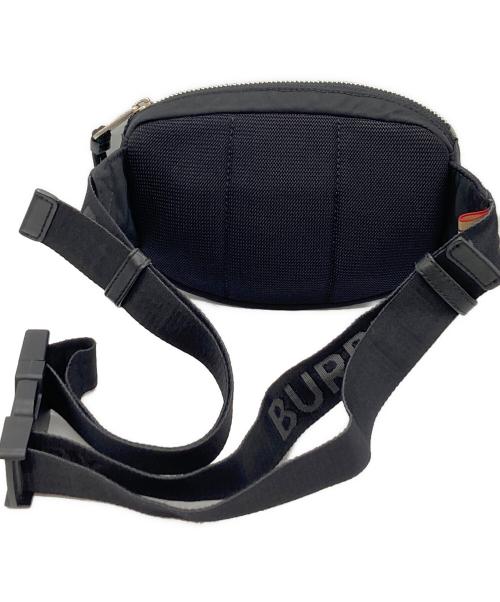 BURBERRY LONDON（バーバリーロンドン）BURBERRY LONDON (バーバリーロンドン) スモール ロゴプリント ECONYLR キャノン バムバッグ ブラックの古着・服飾アイテム