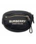 BURBERRY LONDON（バーバリーロンドン）の古着「スモール ロゴプリント ECONYLR キャノン バムバッグ」｜ブラック