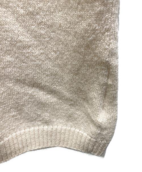 BURBERRY BLUE LABEL（バーバリー ブルー レーベル）BURBERRY BLUE LABEL (バーバリーロンドンブルーレーベル) 半袖ニット ベージュ サイズ:38の古着・服飾アイテム