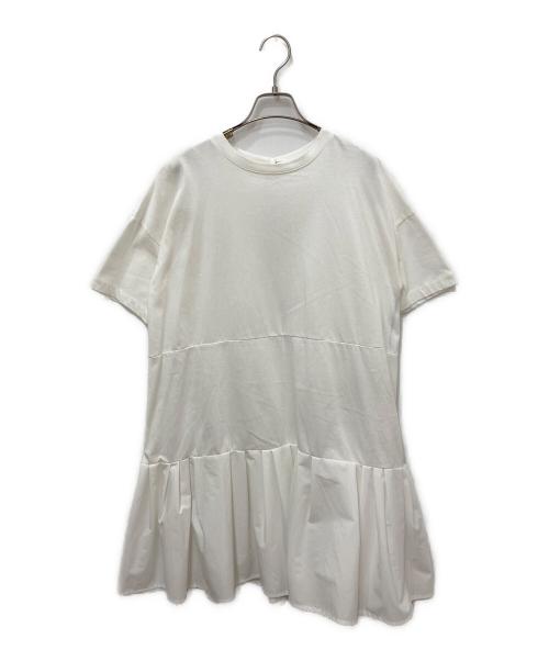 GRACE CLASS（グレースクラス）GRACE CLASS (グレースクラス) 半袖ワンピース ホワイト サイズ:36の古着・服飾アイテム
