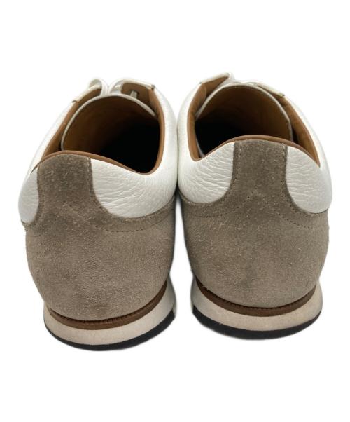 JOHN LOBB（ジョンロブ）JOHN LOBB (ジョンロブ) ローカットレザースニーカー ホワイト サイズ: 6 1/2の古着・服飾アイテム