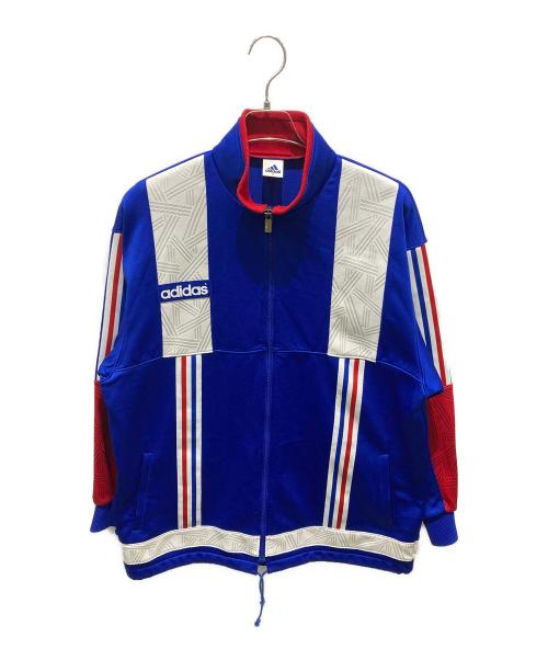 adidas（アディダス）adidas (アディダス) トラックジャケット ブルー サイズ:Ｌの古着・服飾アイテム