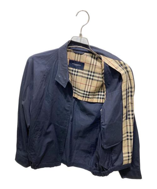 BURBERRY LONDON（バーバリーロンドン）BURBERRY LONDON (バーバリーロンドン) ノバチェックスイングトップ ネイビー サイズ:Mの古着・服飾アイテム