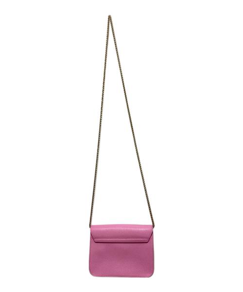 FURLA（フルラ）FURLA (フルラ) チェーンショルダーバッグ ピンクの古着・服飾アイテム