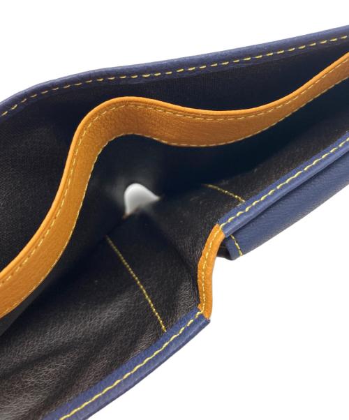 CYPRIS（キプリス）CYPRIS (キプリス) 2つ折り財布 ネイビーの古着・服飾アイテム