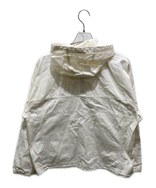 NIKE（ナイキ）NIKE (ナイキ) Canvas Jacket ホワイト サイズ:XLの古着・服飾アイテム