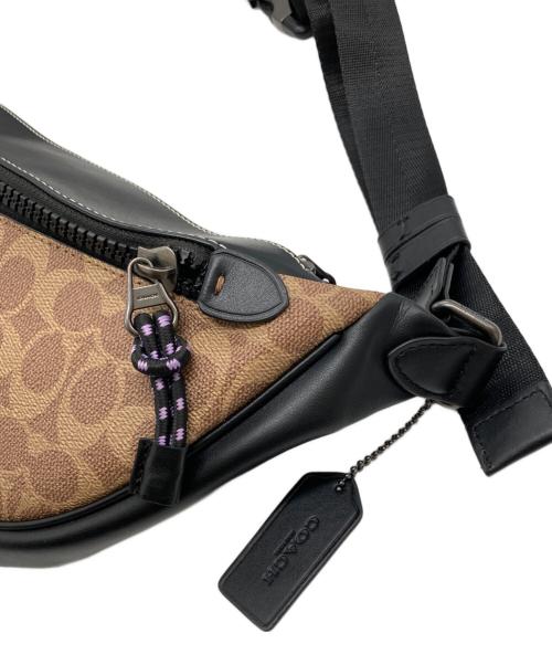 COACH（コーチ）COACH (コーチ) ウエストバッグ ブラウンの古着・服飾アイテム