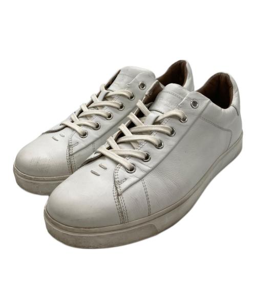 Gianvito Rossi（ジャンヴィト ロッシ）Gianvito Rossi (ジャンヴィト・ロッシ) LOW TOP（ロートップ） ホワイト サイズ:40の古着・服飾アイテム