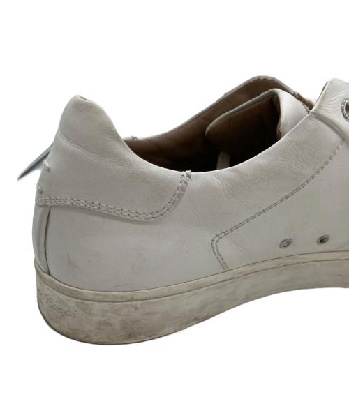 Gianvito Rossi（ジャンヴィト ロッシ）Gianvito Rossi (ジャンヴィト・ロッシ) LOW TOP（ロートップ） ホワイト サイズ:40の古着・服飾アイテム