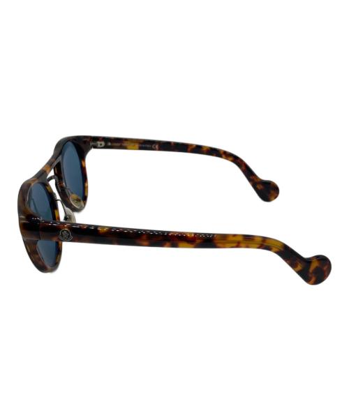 MONCLER（モンクレール）MONCLER (モンクレール) サングラス ブラウン サイズ:50□23 145の古着・服飾アイテム