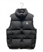Aape BY A BATHING APEエーエイプ バイ アベイシングエイプ）の古着「AAPE NOW DOWN VEST」｜ブラック