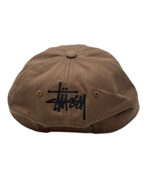 stussy（ステューシー）stussy (ステューシー) キャップ ブラウンの古着・服飾アイテム