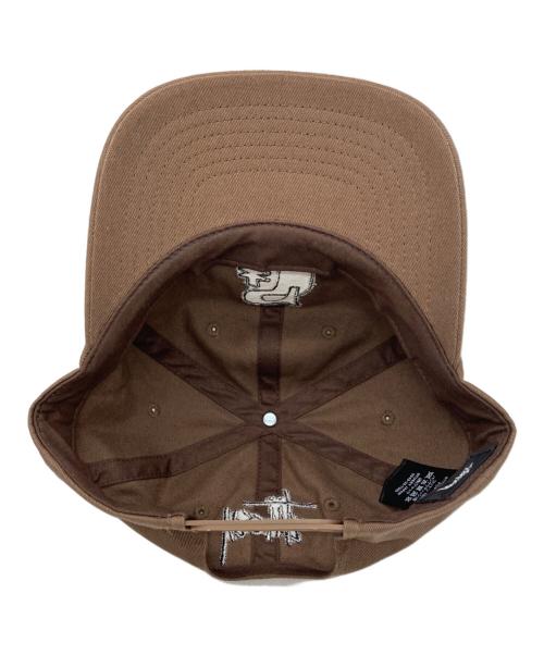 stussy（ステューシー）stussy (ステューシー) キャップ ブラウンの古着・服飾アイテム